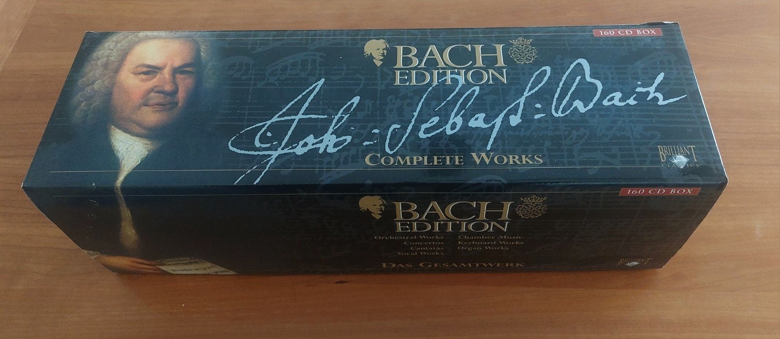 CD Box met 160 CD'S  Bach, Ophalen, Zo goed als nieuw, Klassiek