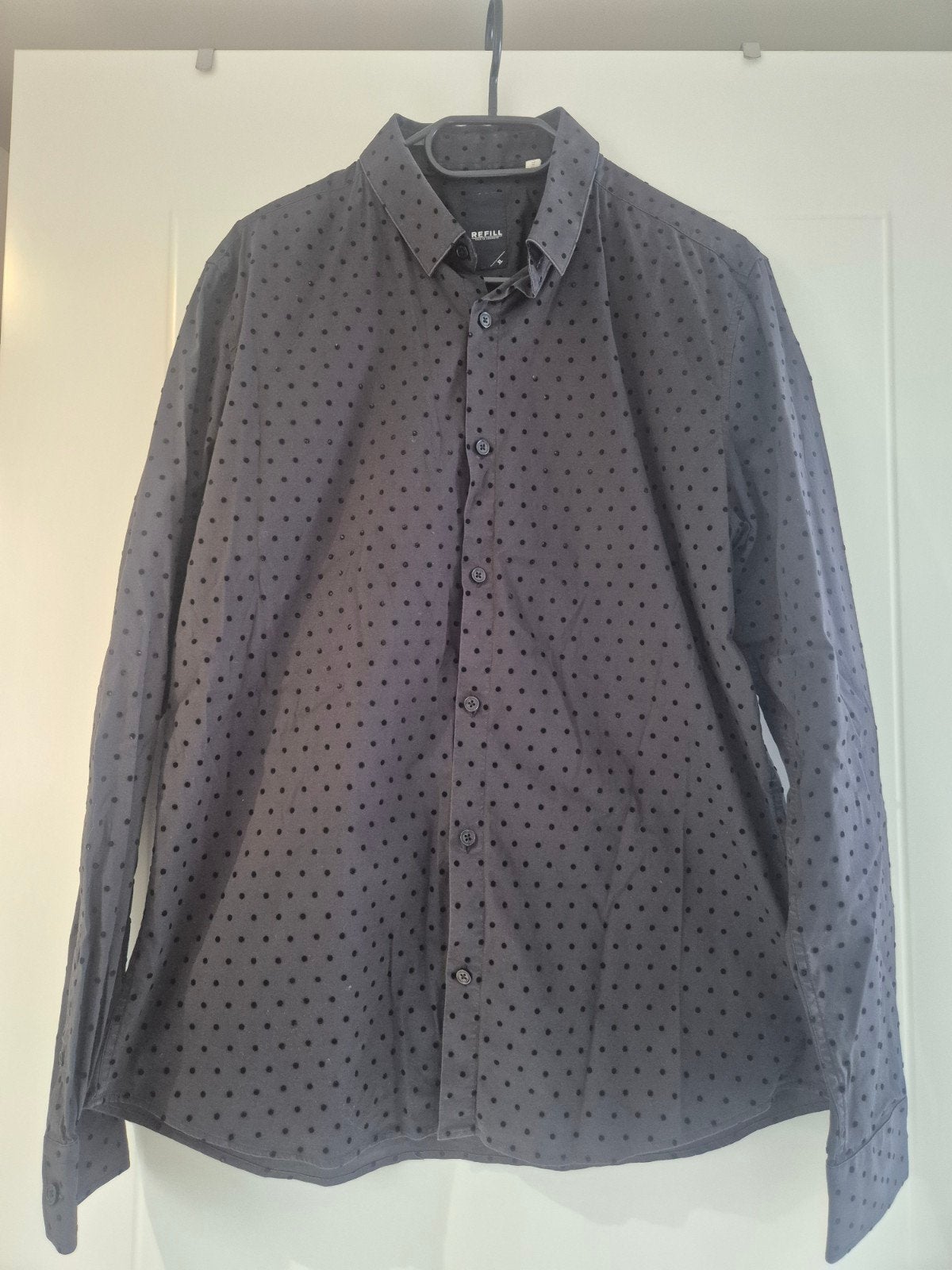 Overhemd maat xl, Kleding | Heren, Zwart, Refill, Ophalen of Verzenden, Zo goed als nieuw