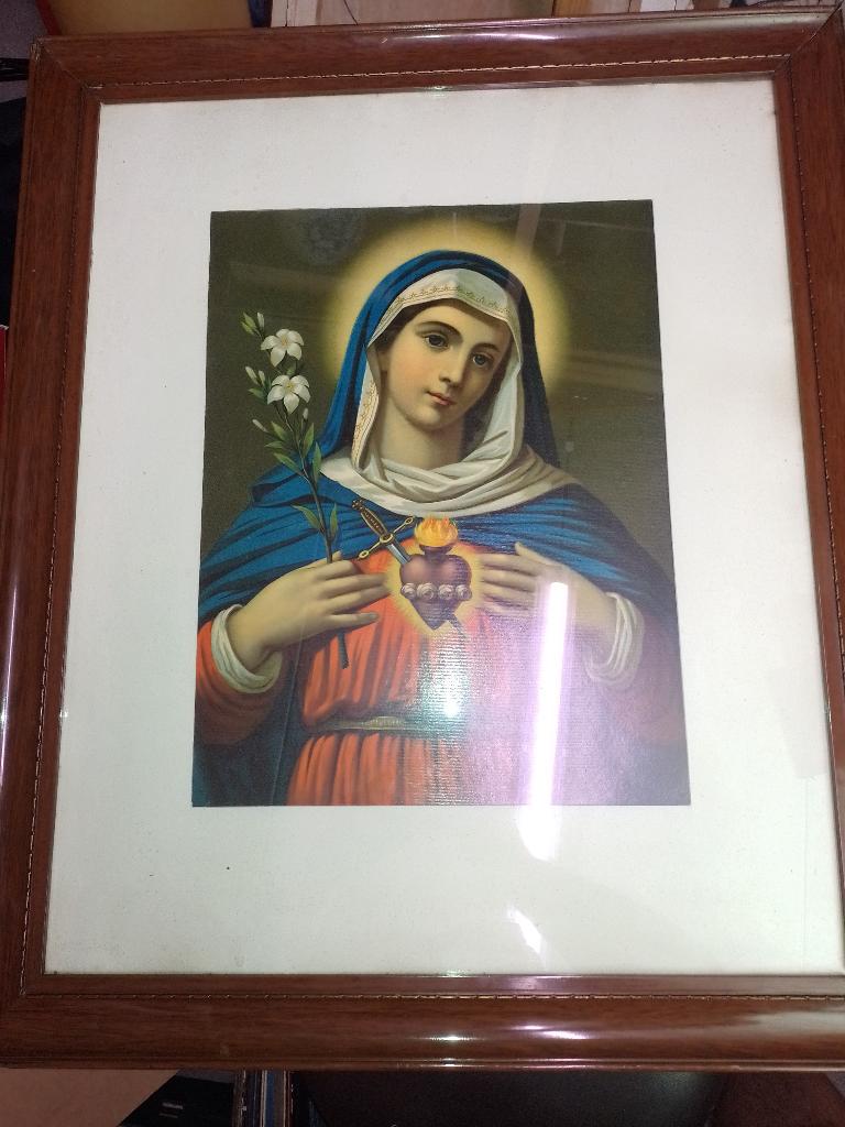 4 religieuze prenten., Antiek en Kunst, Curiosa en Brocante, Ophalen