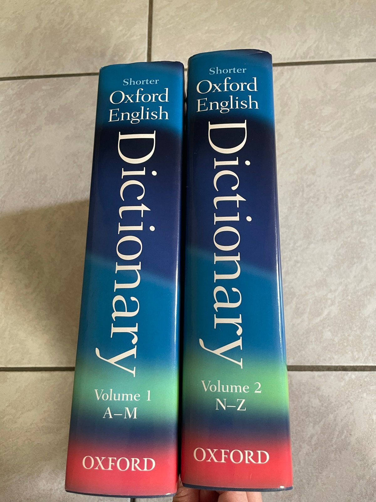Shorter Oxford English Dictionary - 2 Delen, Ophalen, Zo goed als nieuw, Overige uitgevers, Engels
