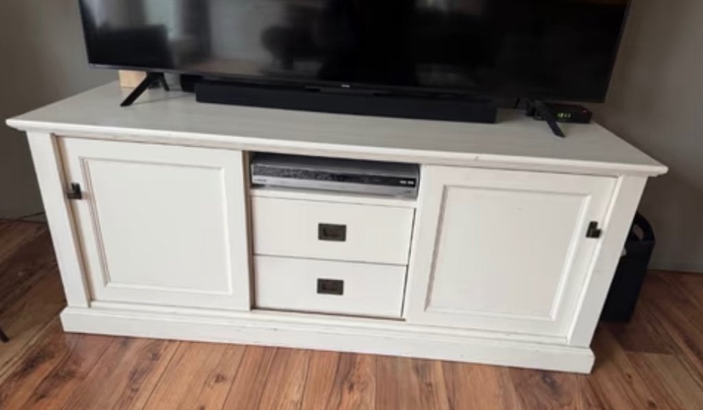 Riviera masion tv meubel, Ophalen, Gebruikt, 50 tot 100 cm, Minder dan 100 cm
