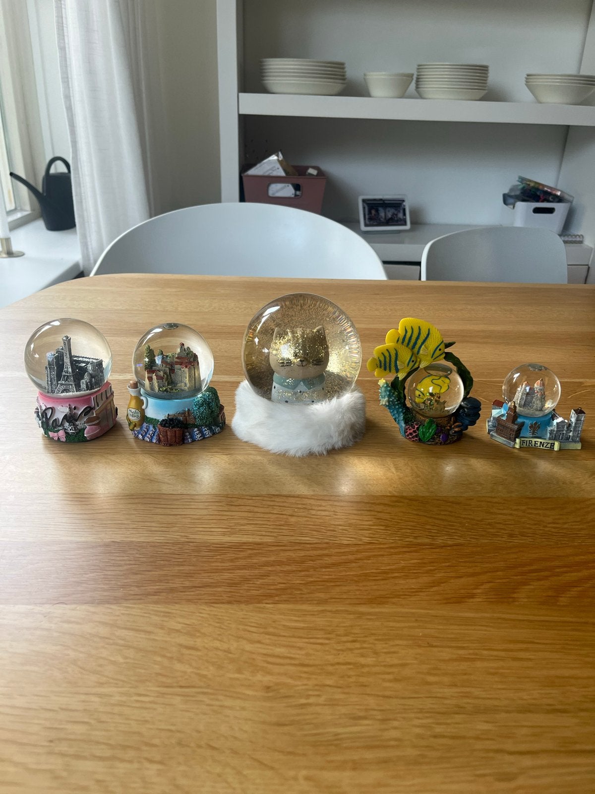 Verzameling van 9 diverse sneeuwbollen, Verzamelen, Ophalen of Verzenden, Gebruikt