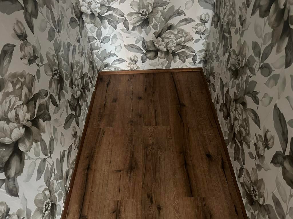 Gebruikt laminaat, ruim 70 m², direct beschikbaar, Huis en Inrichting, Ophalen, Gebruikt, Bruin, 75 m² of meer