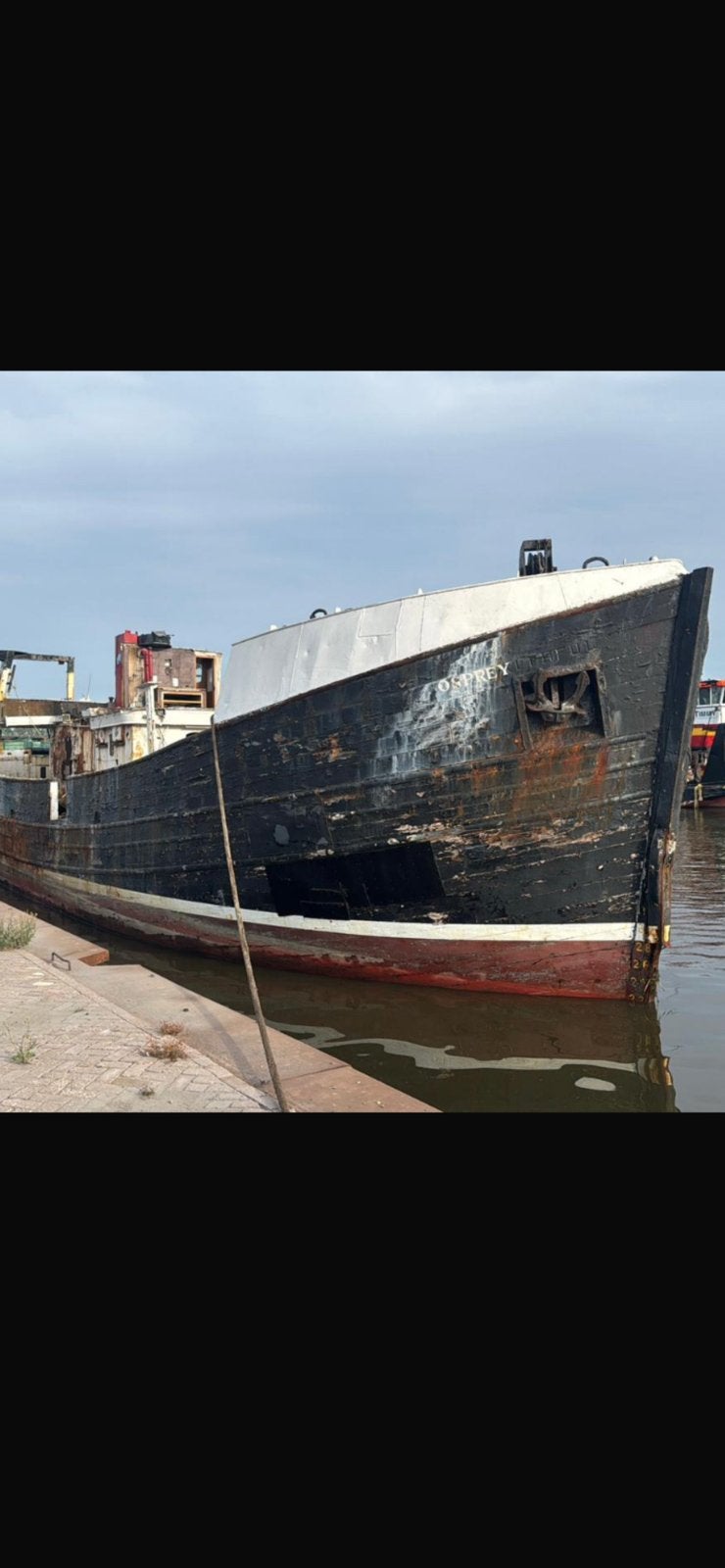 Houten Schotse Trawler / Ex-Vissersboot (Zonder Motor), Ophalen, Overige merken, Gebruikt, Geen motor