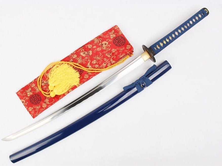 Scherp katana zwaard, samurai zwaarden, sabel, mes, dolk

Sc, Ophalen of Verzenden, Overige soorten, Azië, Zwaard of Sabel