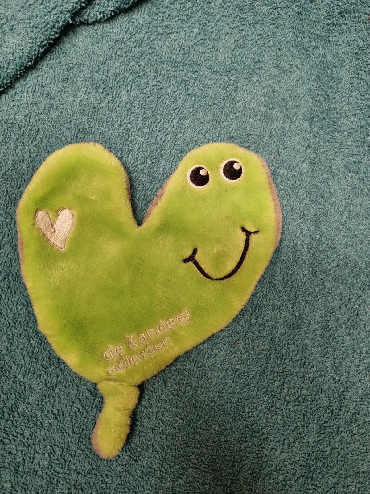 De kandeel collection knuffel doekje groen nr 37, Ophalen of Verzenden, Nieuw, Overige typen