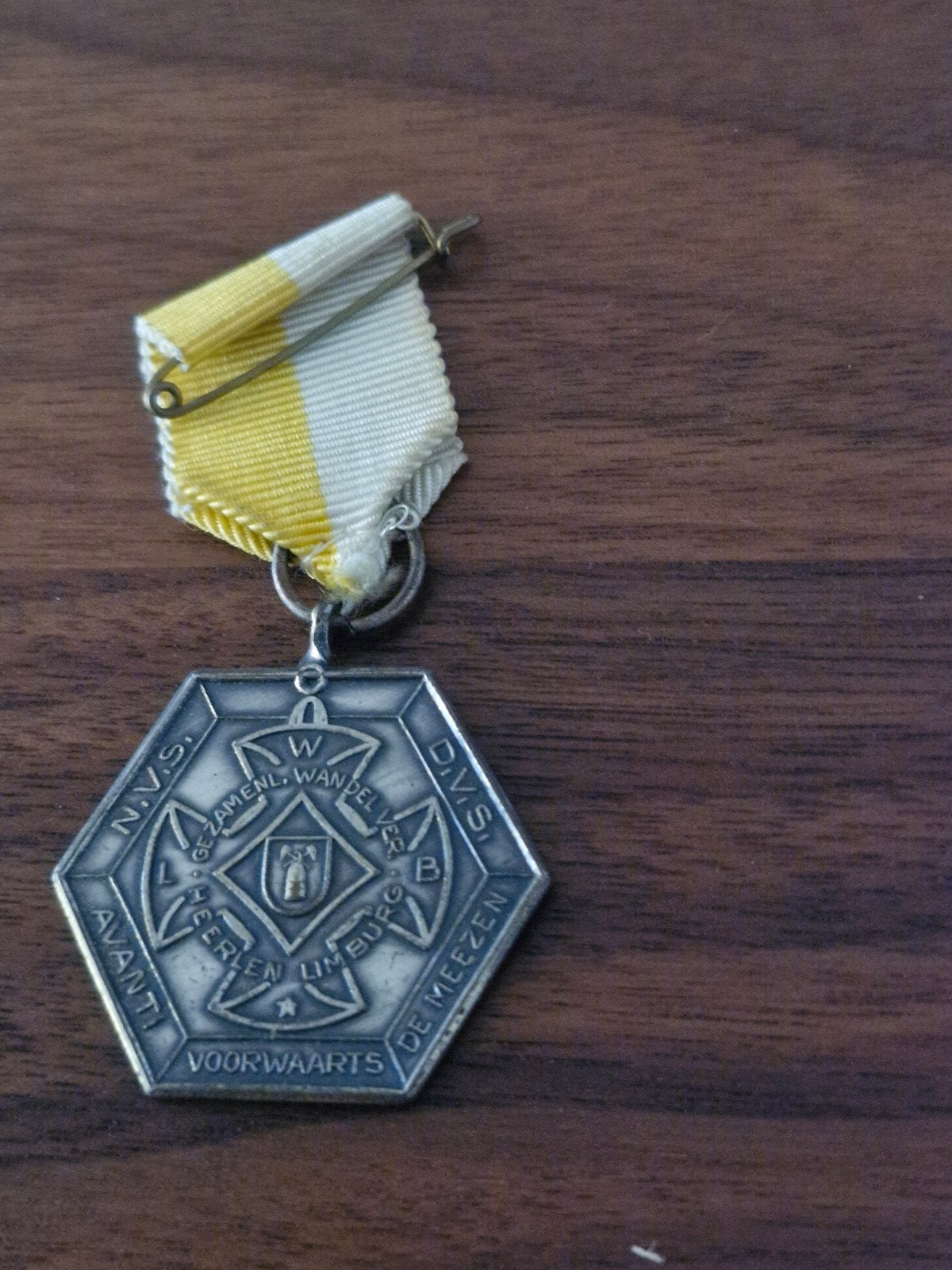 165 Oude N.V.S. Wandelvereniging Medaille, Postzegels en Munten, Ophalen of Verzenden