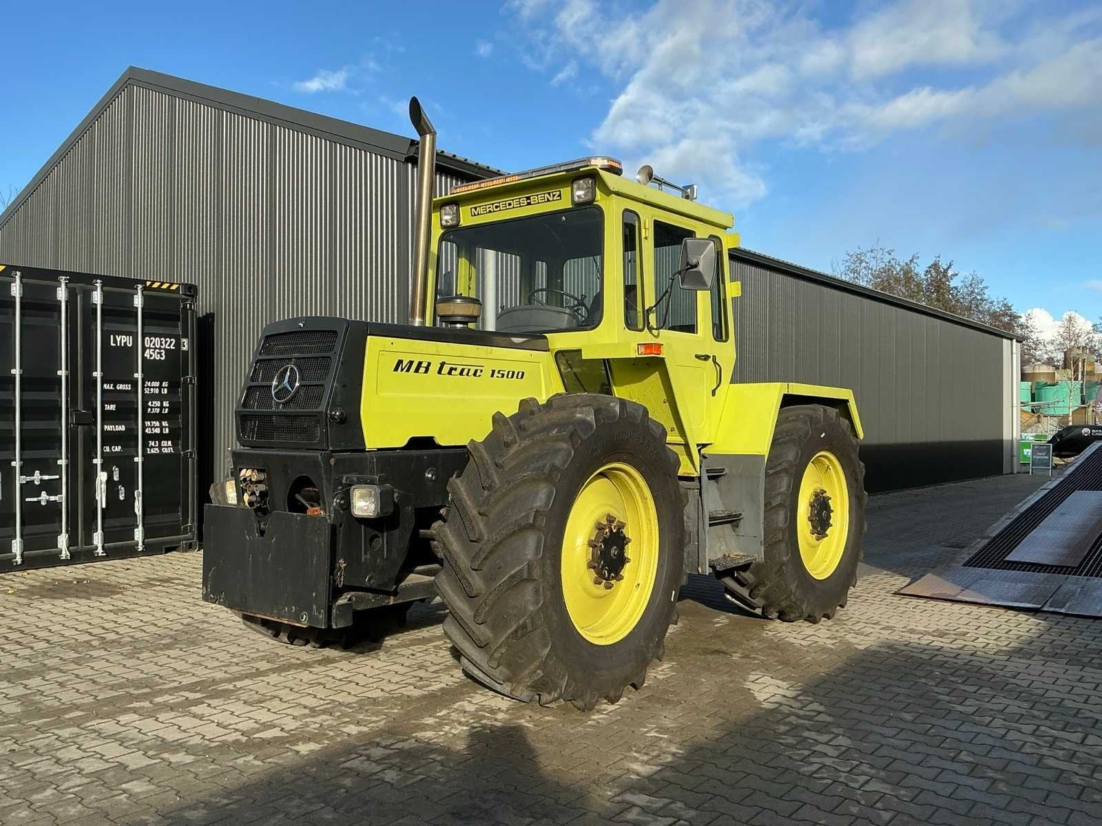 Mercedes-Benz MB Trac 1500 Turbo Vierwielaangedreven landbou, Gebruikt, Overige merken