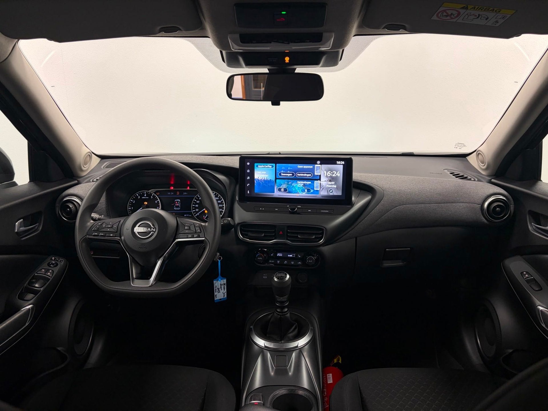 Nissan Juke 1.0 DIG-T Acenta*Stoelverwarming*ACC*PDC*Camera*, Auto's, Nissan, Voorwielaandrijving, Euro 6, Zwart, Origineel Nederlands