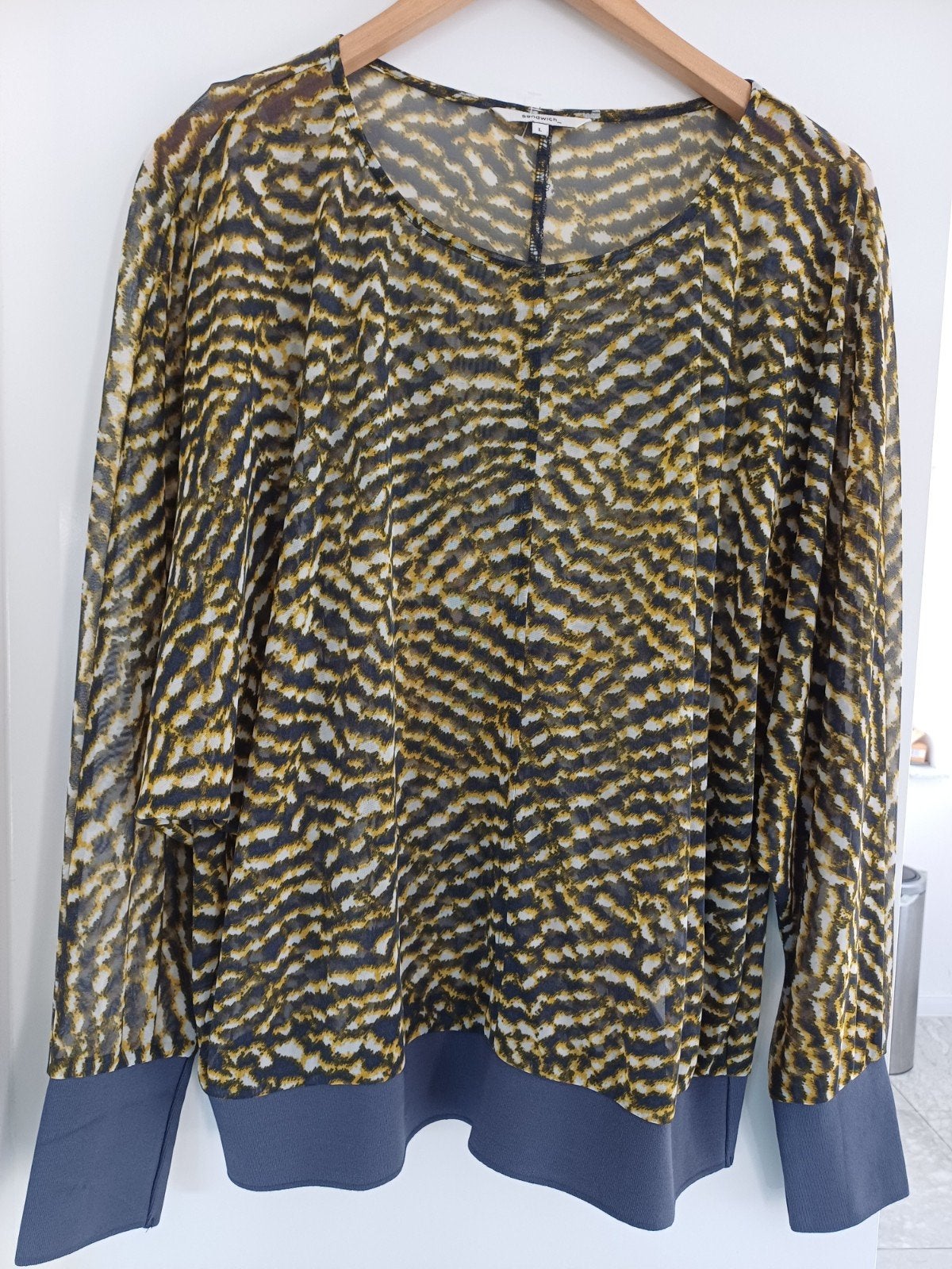 Sandwich blouse maat L nieuw, Meerkleurig, Maat 42/44 (L), Nieuw, Ophalen of Verzenden