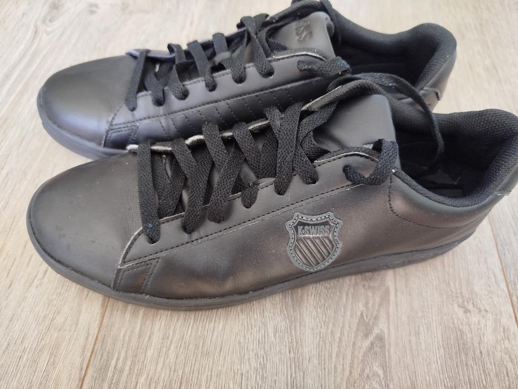 K Swiss sneaker Classic Court, maat 47, Zwart, Ophalen of Verzenden, Sneakers of Gympen, Zo goed als nieuw