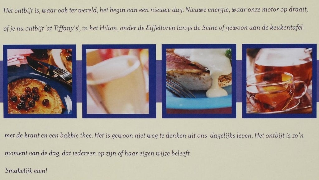 Kookboek Ontbijt & Brunch (2003), Boeken, Kookboeken, Verzenden, Zo goed als nieuw, Frankrijk