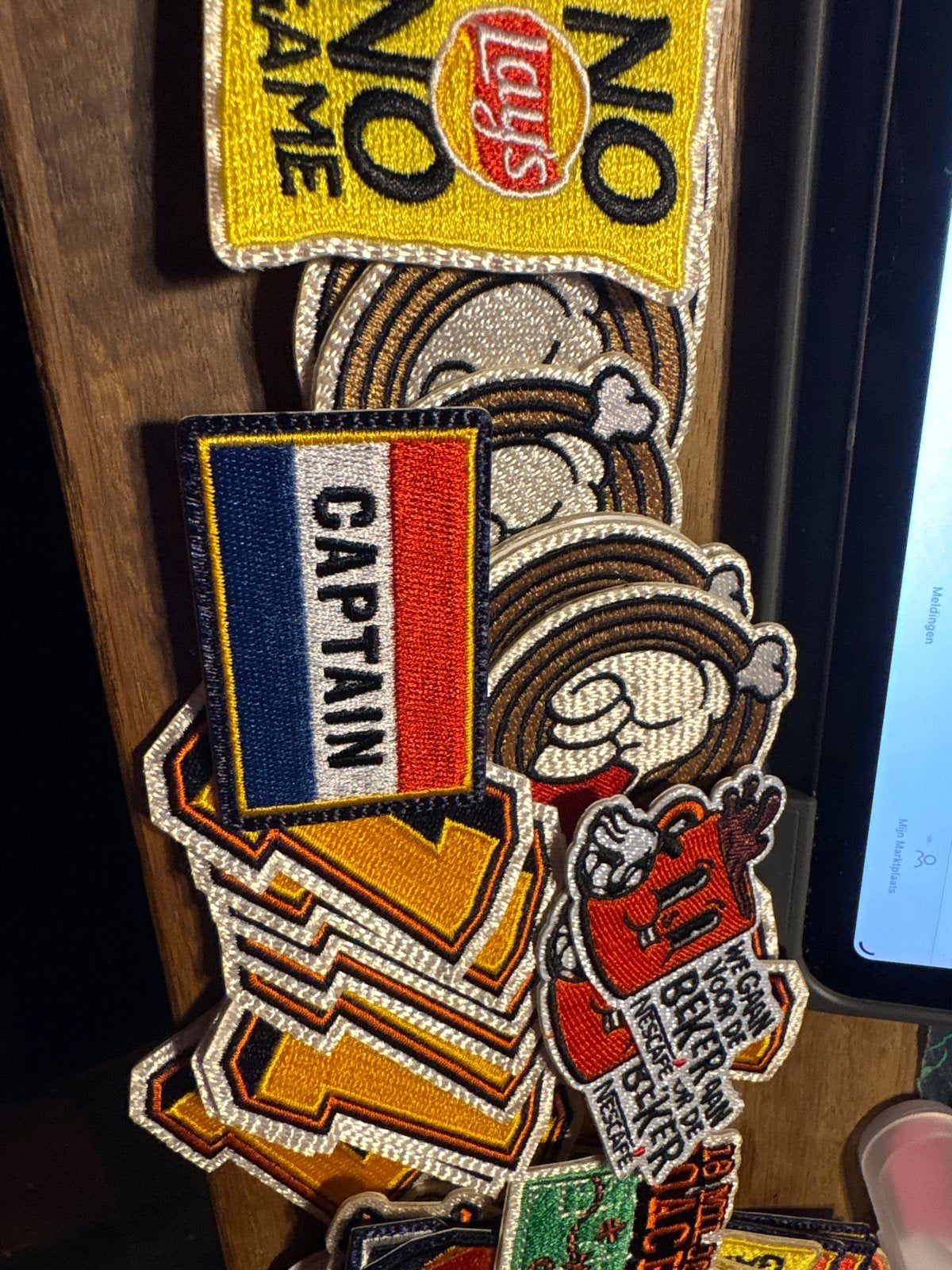Diverse Opstrijk Patches voor jumbo juig jack, Ophalen of Verzenden, Nieuw, Sport