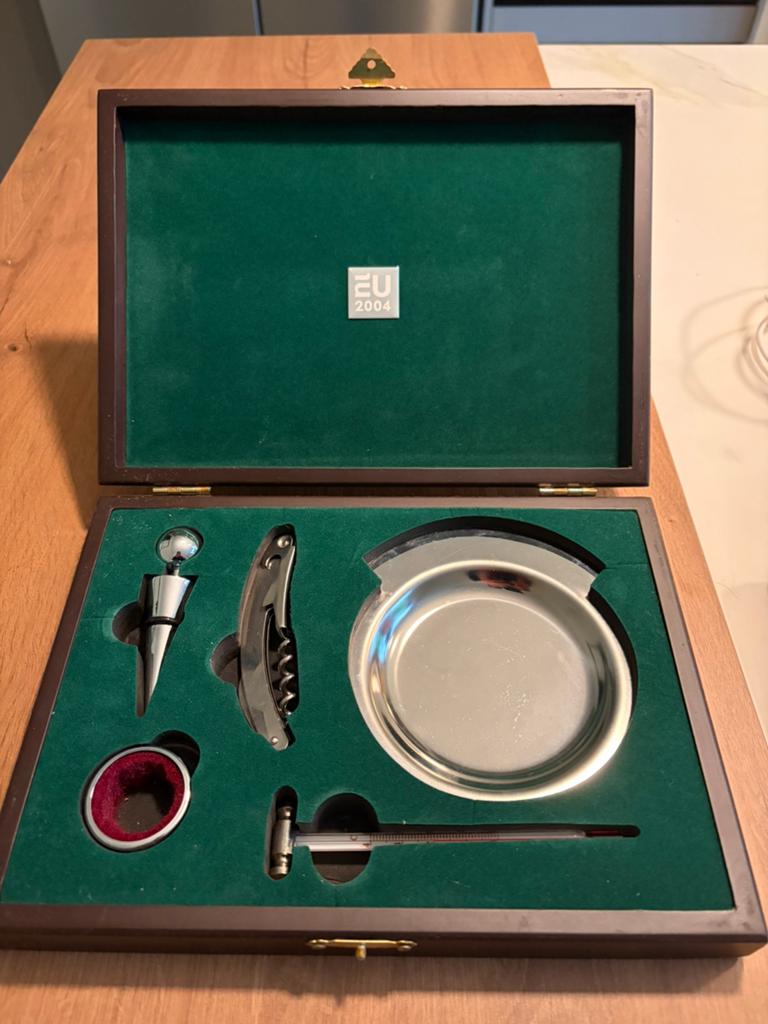 Sommelier Set Berghoff, Hout, Ophalen of Verzenden, Zo goed als nieuw, Groen