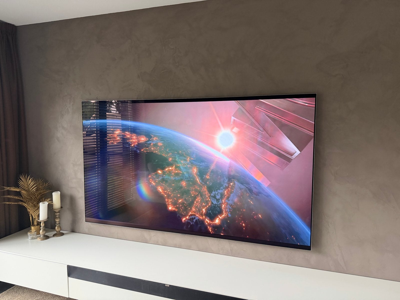 LG OLED97G45LW 97 inch OLED TV - 1 jaar oud, incl. muurbeuge, Ophalen, OLED, Zo goed als nieuw, 100 cm of meer