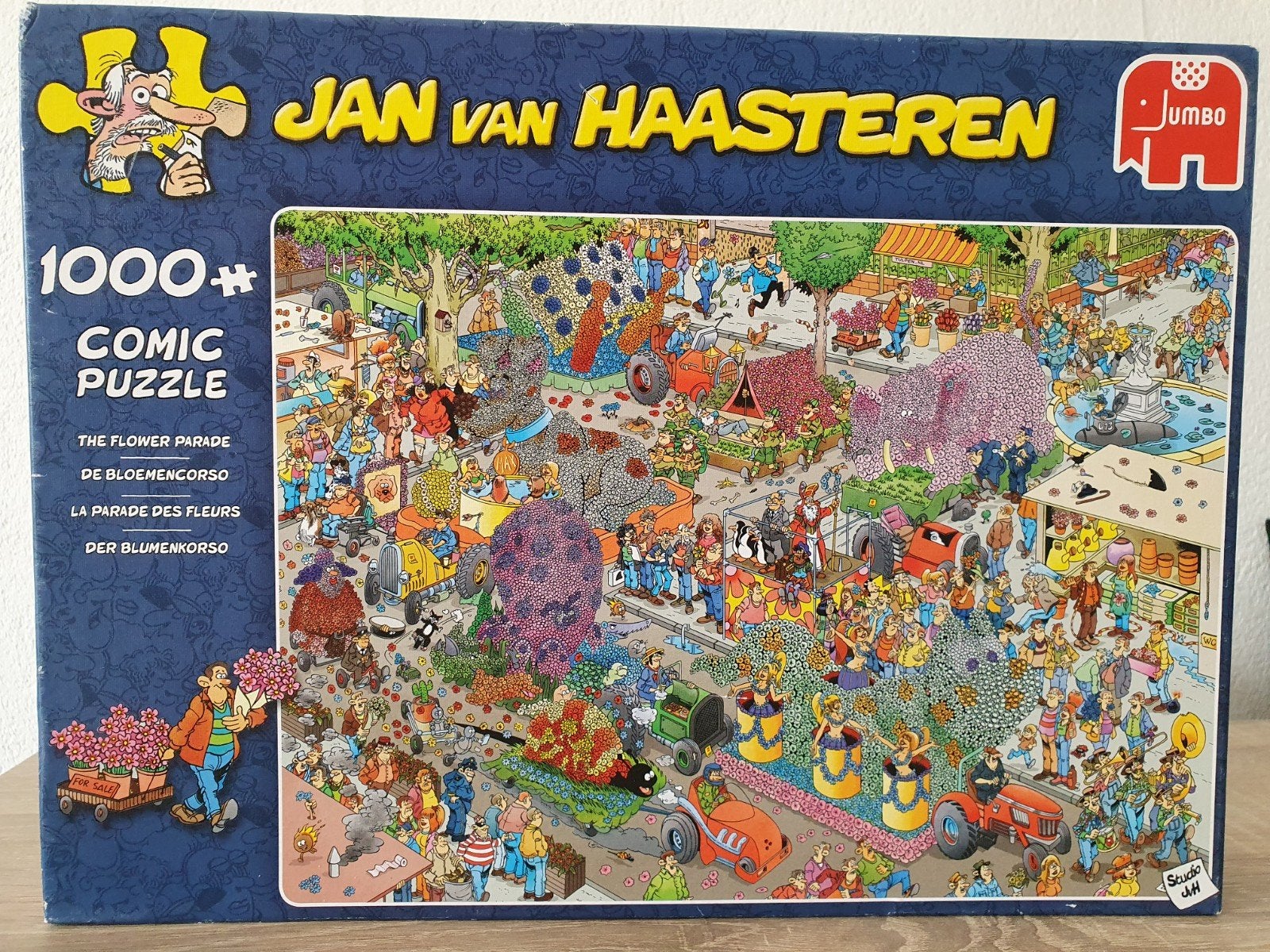 Jan van Haasteren puzzel Bloemencorso
im, Ophalen of Verzenden, 500 t/m 1500 stukjes, Zo goed als nieuw, Legpuzzel
