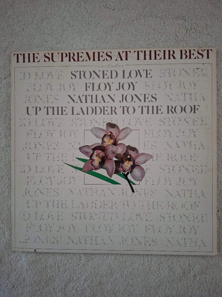 Lp THE SURPREMES AT THEIR BEST, Ophalen of Verzenden