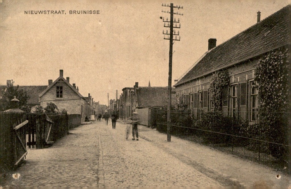Bruinisse Nieuwstraat # 583, Verzenden, Voor 1920, Gelopen, Zeeland