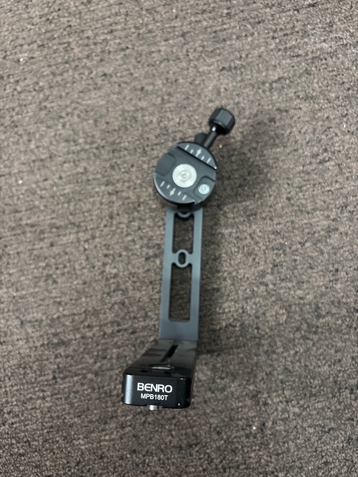 Benro MPB180T L-bracket met balhoofd, Benro, Ophalen of Verzenden, Zo goed als nieuw, L-bracket