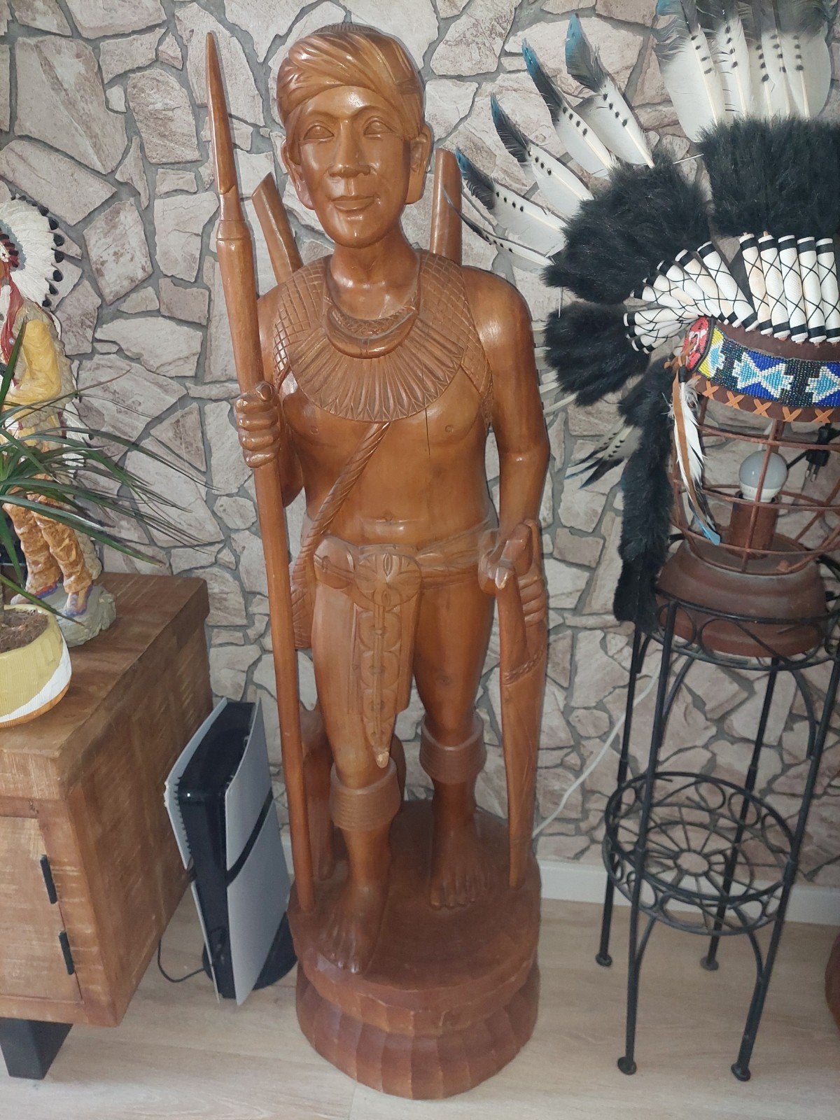 peruaanse indianen, Ophalen, Handgemaakt, 1 meter - 2 meter, Beeld