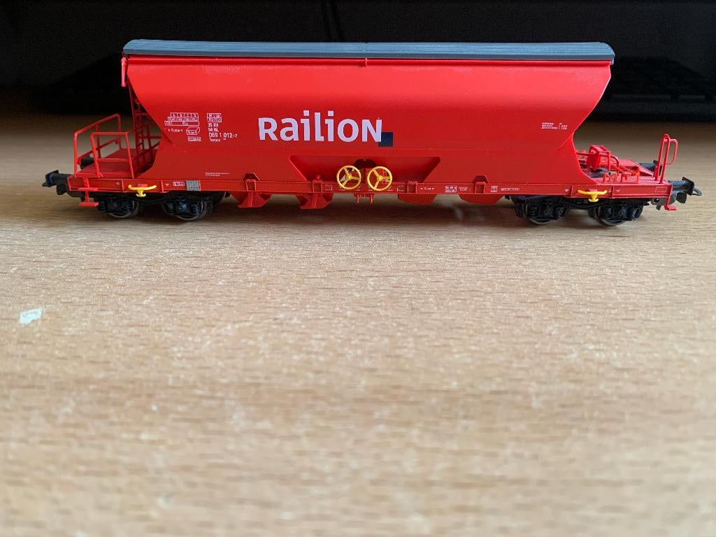 PIKO H0 58313 "Railion NL" Tanoos896 zelflosser, Gebruikt, Gelijkstroom, Wagon, Piko