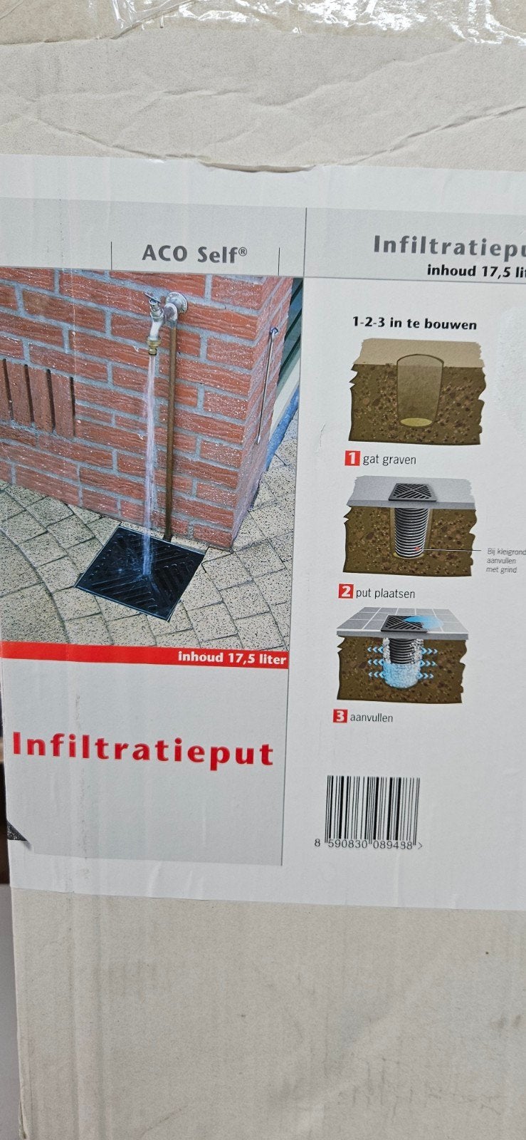 ACO Self Infiltratieput - 17,5 liter Nieuw!, Ophalen of Verzenden, Nieuw