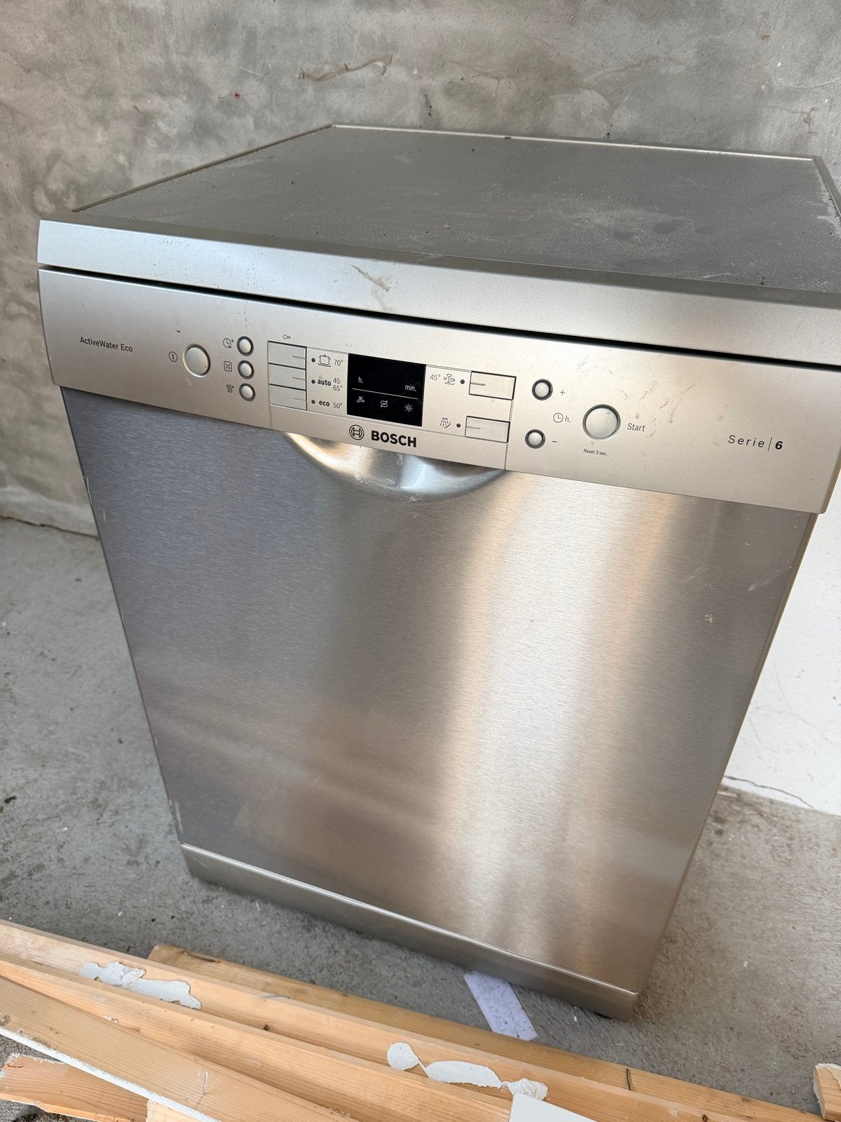 Bosch Serie 6 ActiveWater Eco Vrijstaande Vaatwasser, Witgoed en Apparatuur, Ophalen, Gebruikt, 60 cm of meer, Energieklasse A of zuiniger