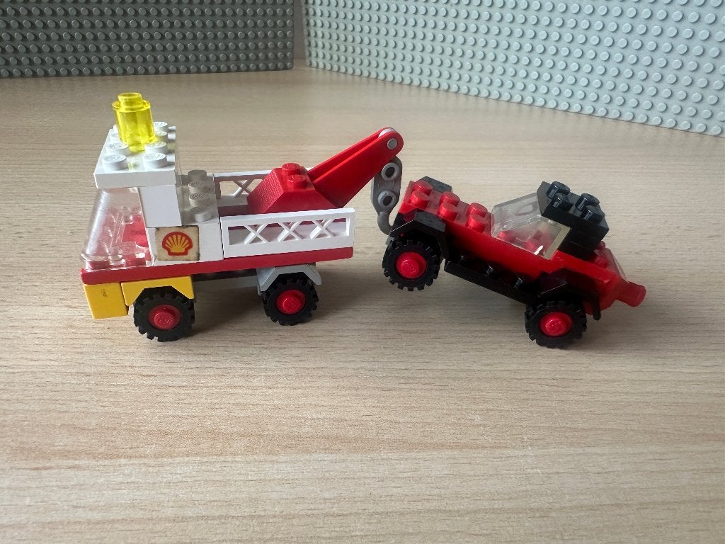 Lego 642 Tow Truck and car, Gebruikt, Lego, Ophalen of Verzenden, Compleet