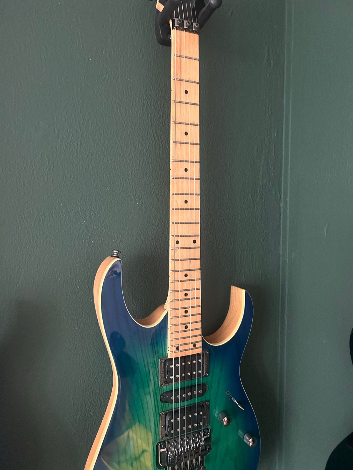 Ibanez RG370AHMZ elektrische gitaar, Ophalen, Zo goed als nieuw, Solid body, Ibanez