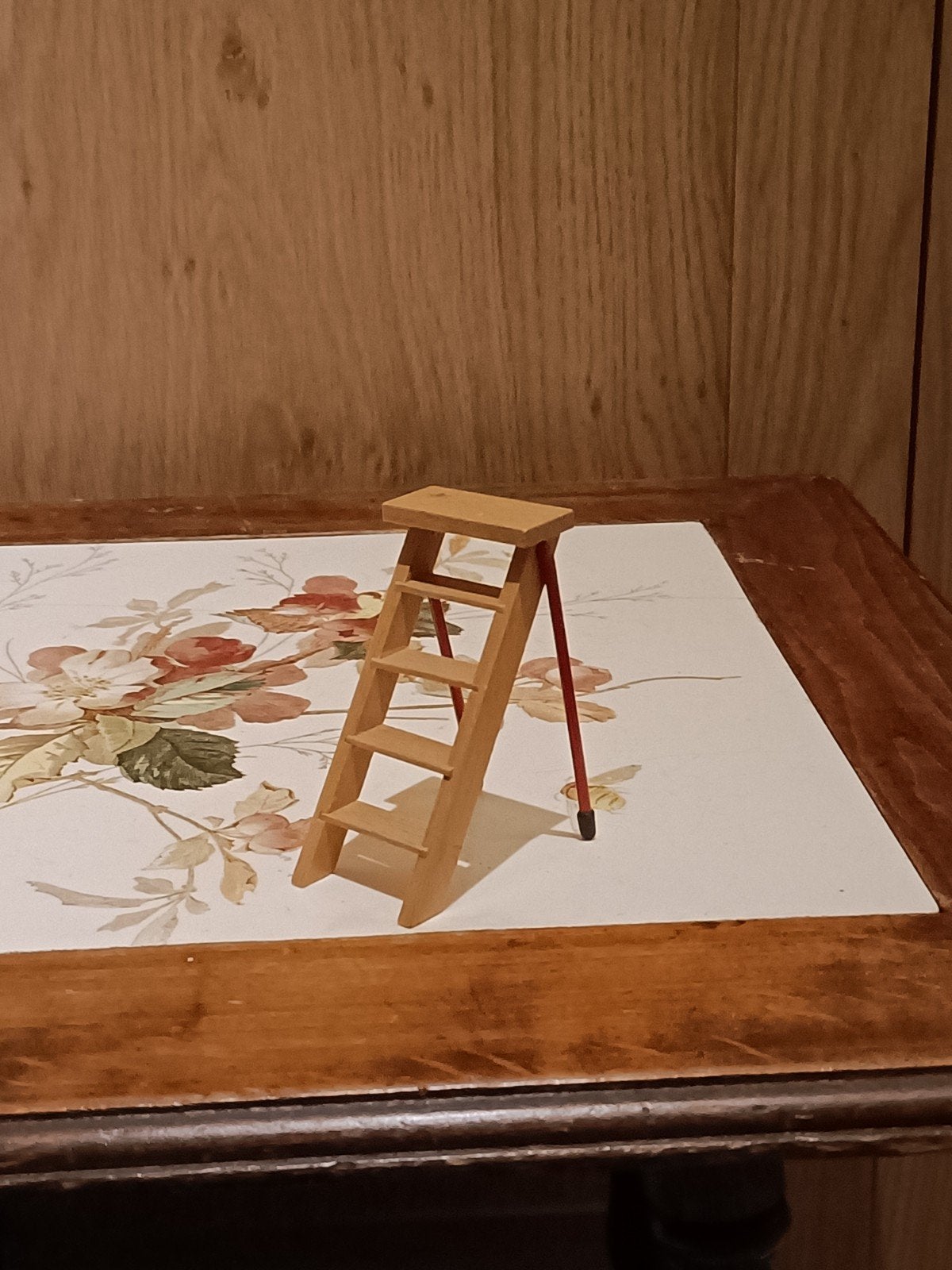 Trapje poppenhuis 1:12, Ophalen of Verzenden, Zo goed als nieuw, Poppenhuis