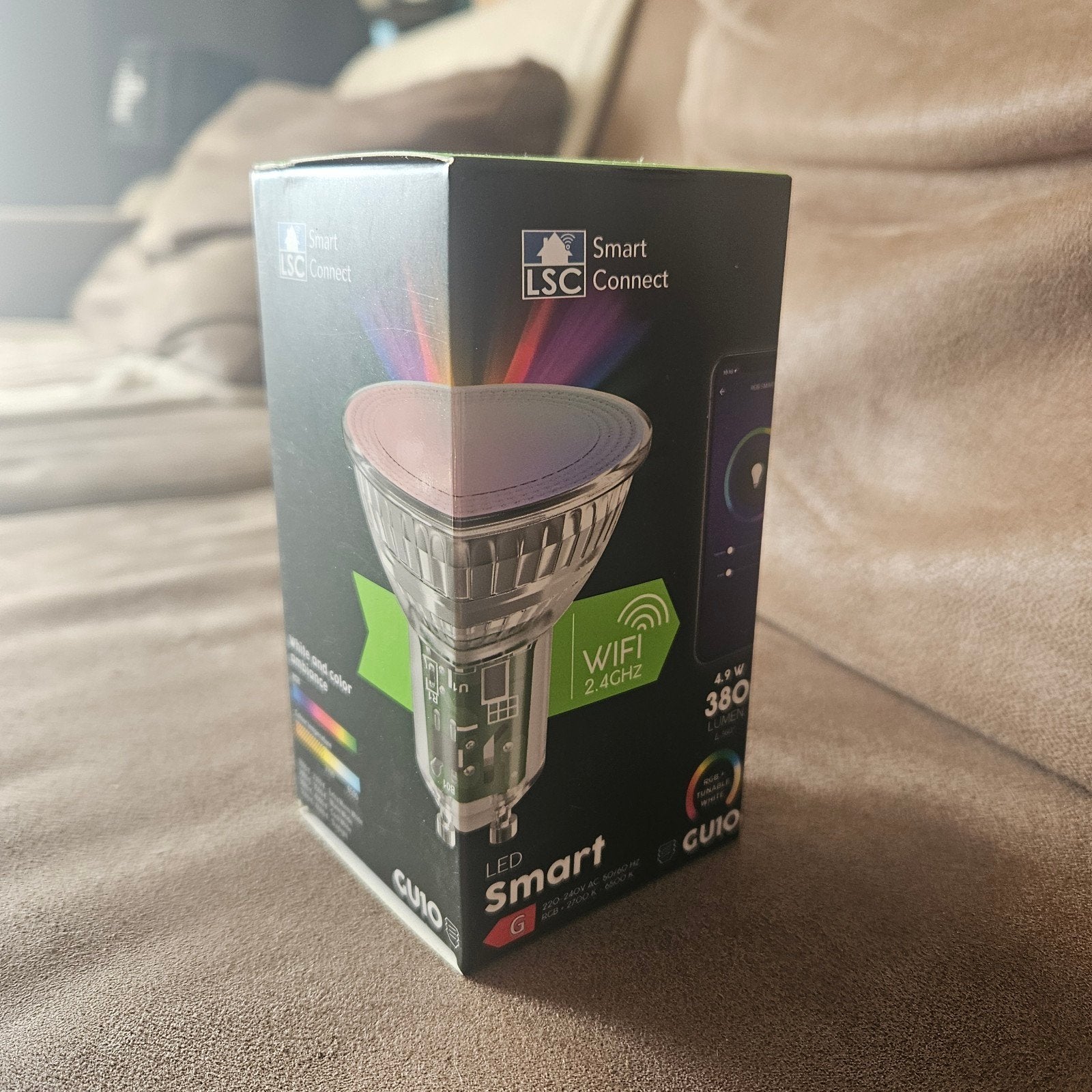 LSC Smart Connect LED GU10 WiFi Smart Lamp, Huis en Inrichting, Ophalen, Nieuw, E27 (groot), Led-lamp