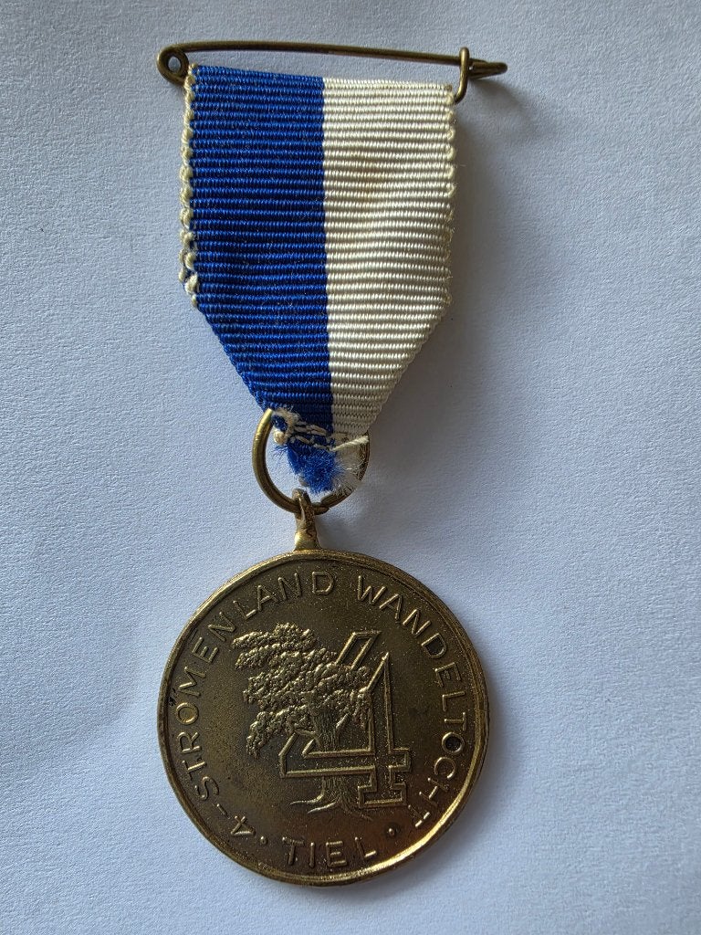 Oude wandelmedaille, Postzegels en Munten, Penningen en Medailles, Ophalen of Verzenden, Overige materialen, Nederland