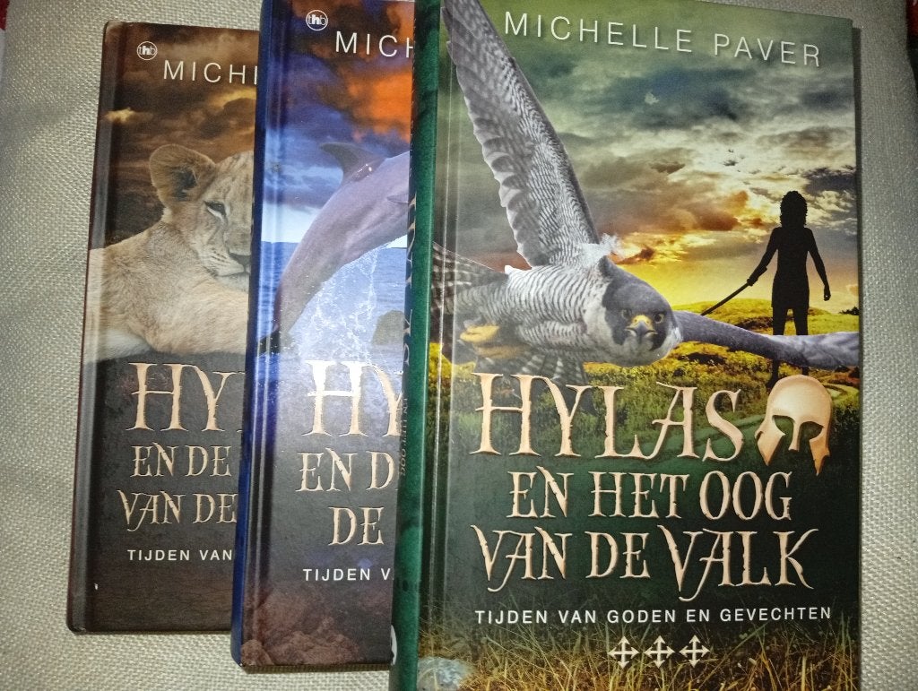 Hylas Tijden van Goden en Gevechten trilogie-Michelle Paver, Ophalen of Verzenden, Zo goed als nieuw, Michelle Paver