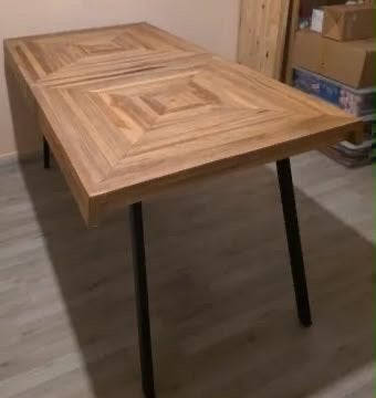 Eettafel en salontafel set, Ophalen, Zo goed als nieuw, Rechthoekig, 50 tot 100 cm