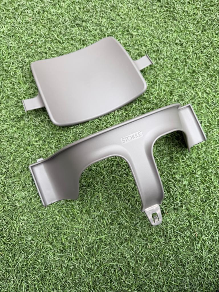 Stokke babyset hazy grey, Ophalen of Verzenden, Gebruikt, Meegroeistoel