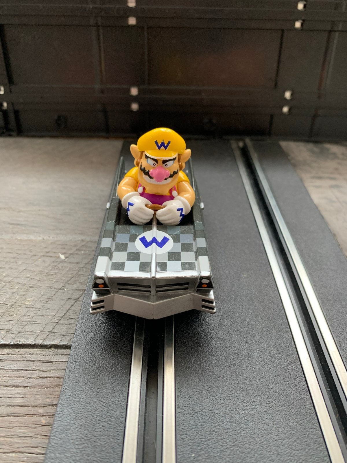 Carrera Go. Mario Kart Auto - Wario, Gebruikt, Onderdelen, Carrera, Ophalen of Verzenden