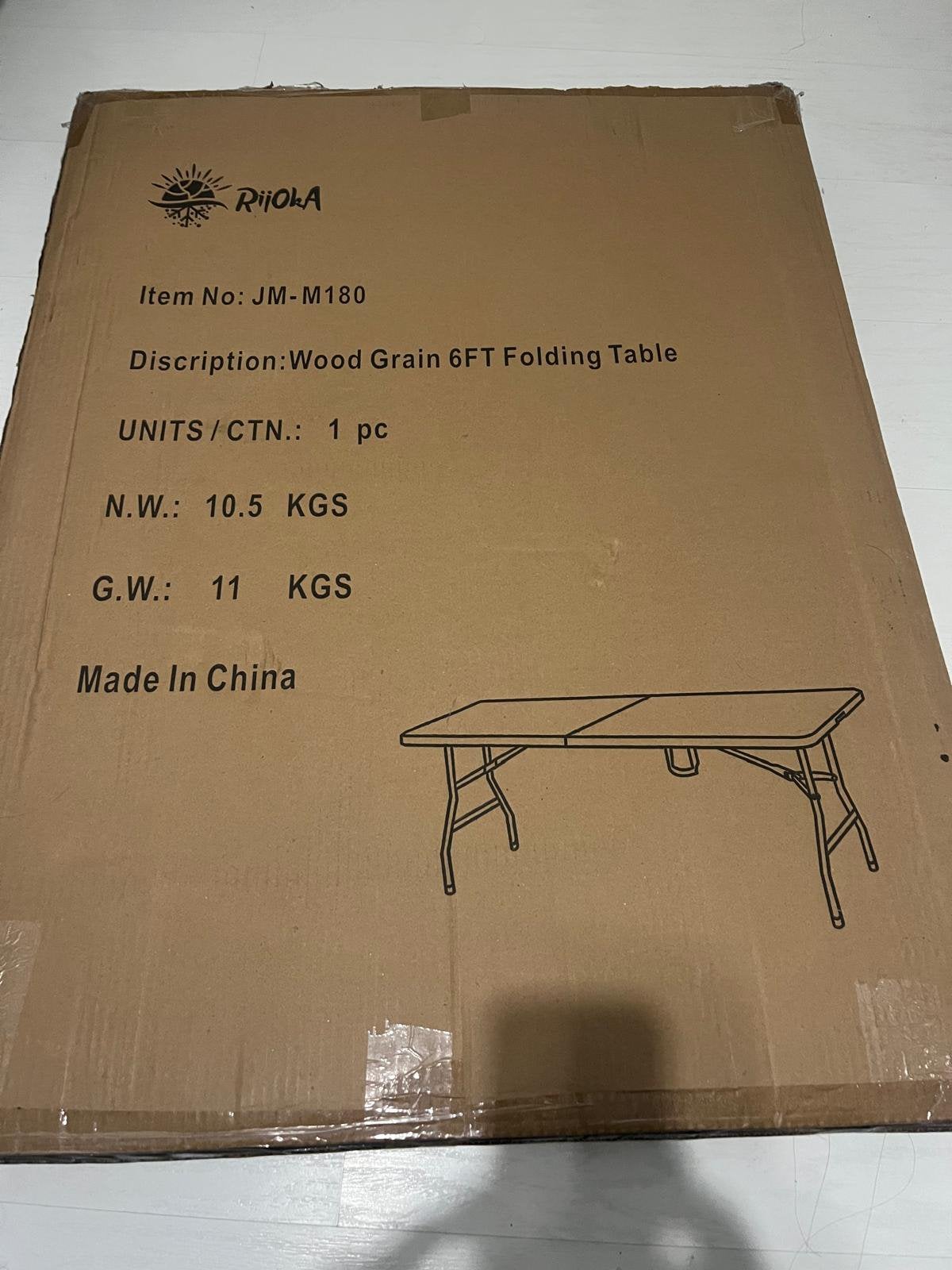 Opklapbare tafel, Ophalen, Zo goed als nieuw, Rechthoekig, Hout