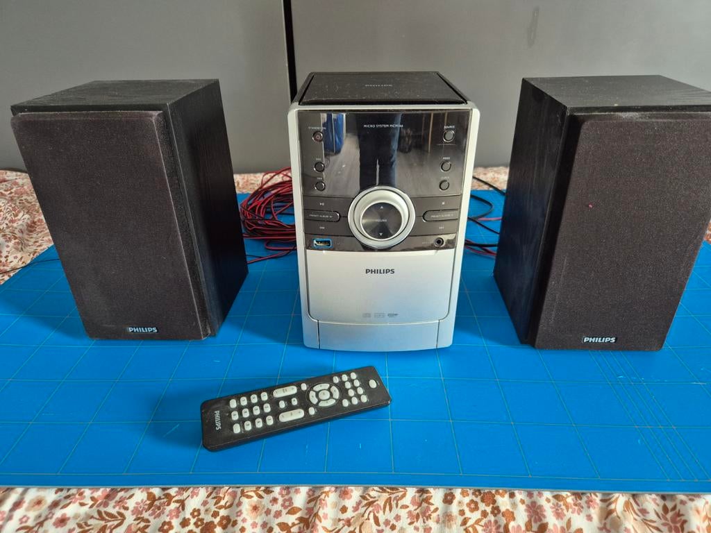 Philips stereo setje, Philips, Gebruikt, Tuner of Radio, Ophalen of Verzenden