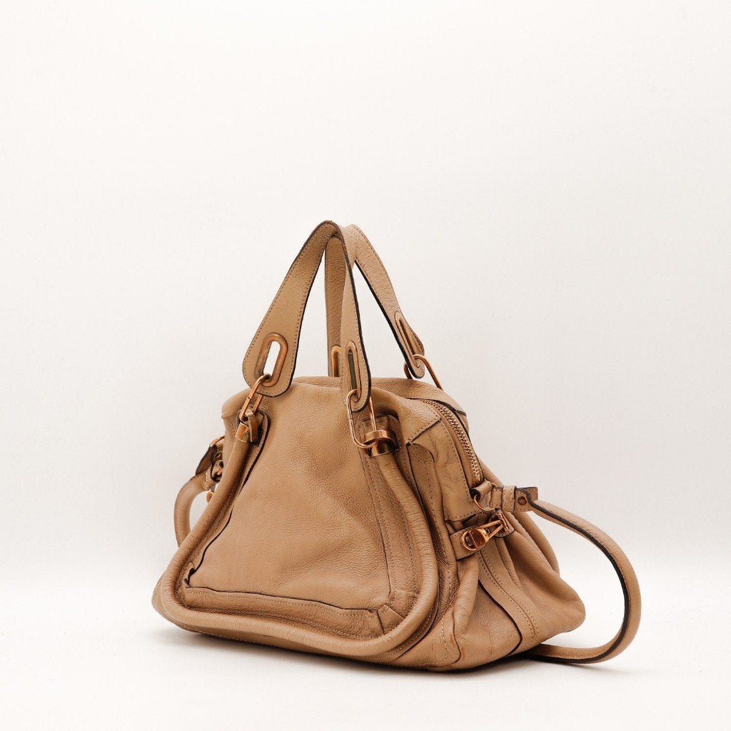 Chloe Paraty van Chloé handtas, Sieraden, Tassen en Uiterlijk, Verzenden, Gebruikt, Beige, Handtas