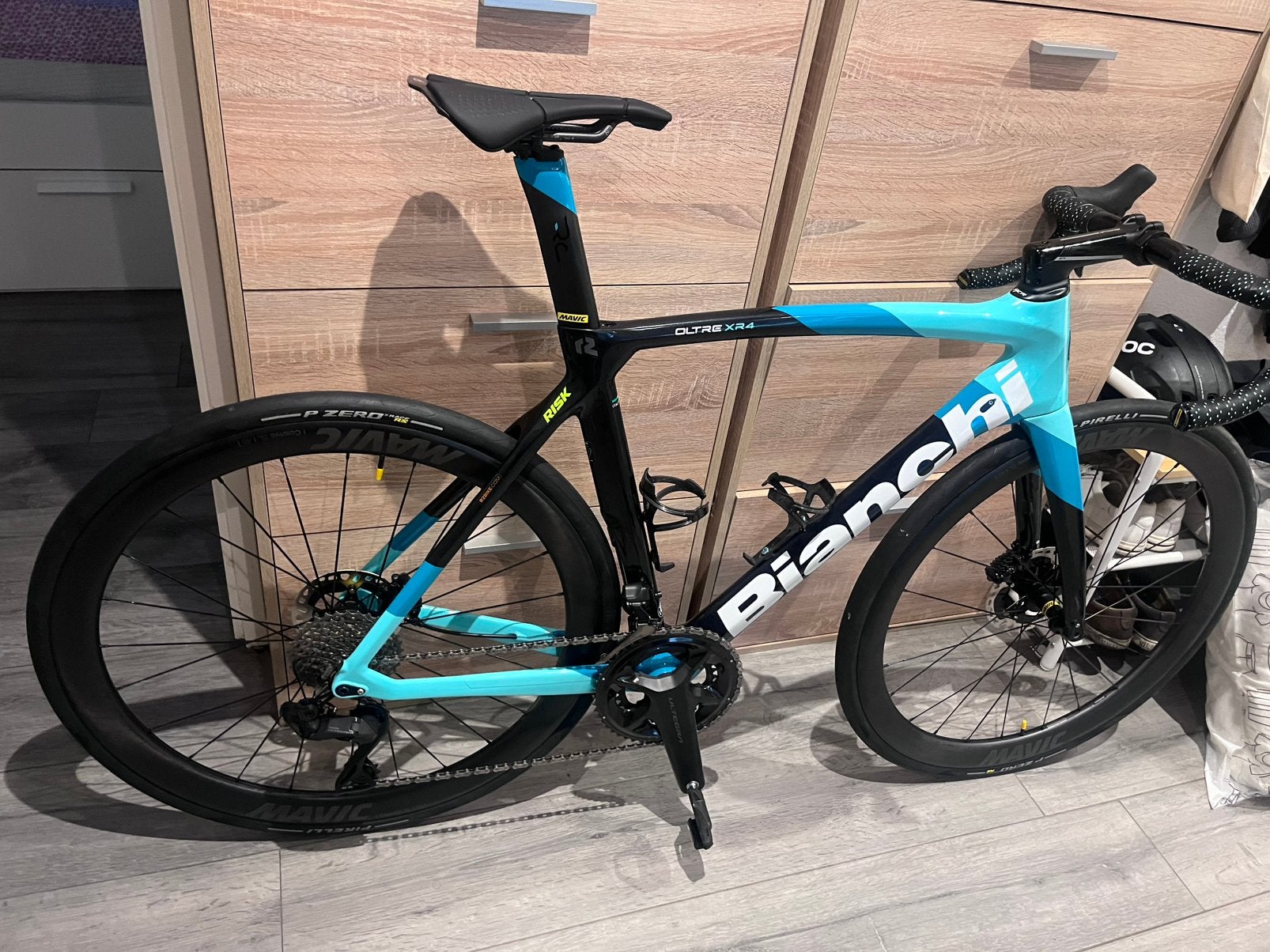 Bianchi Xr4, Carbon, Zo goed als nieuw, 57 tot 61 cm, Meer dan 20 versnellingen