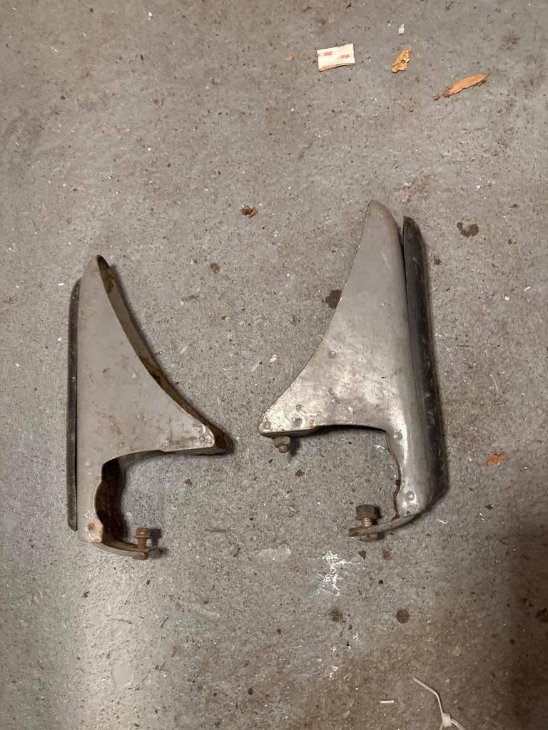 Bumper rozetten voor Citroën 2CV - Set van 2, Ophalen, Gebruikt, Citroën