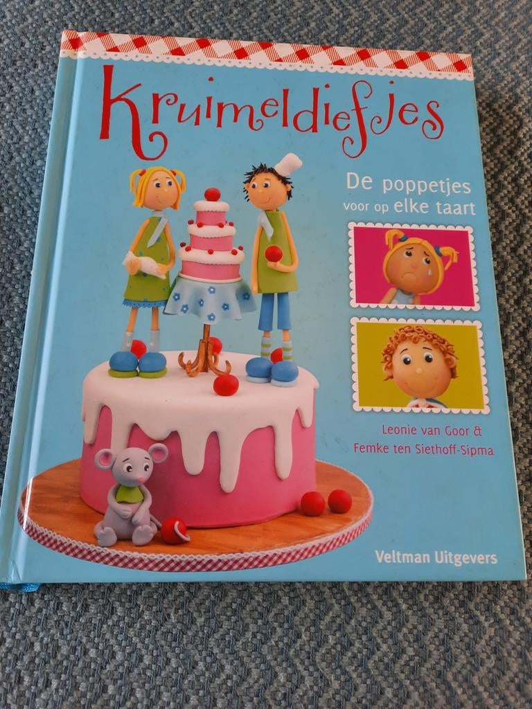 Kruimeldiefjes: De poppetjes voor op elke taart, Ophalen of Verzenden