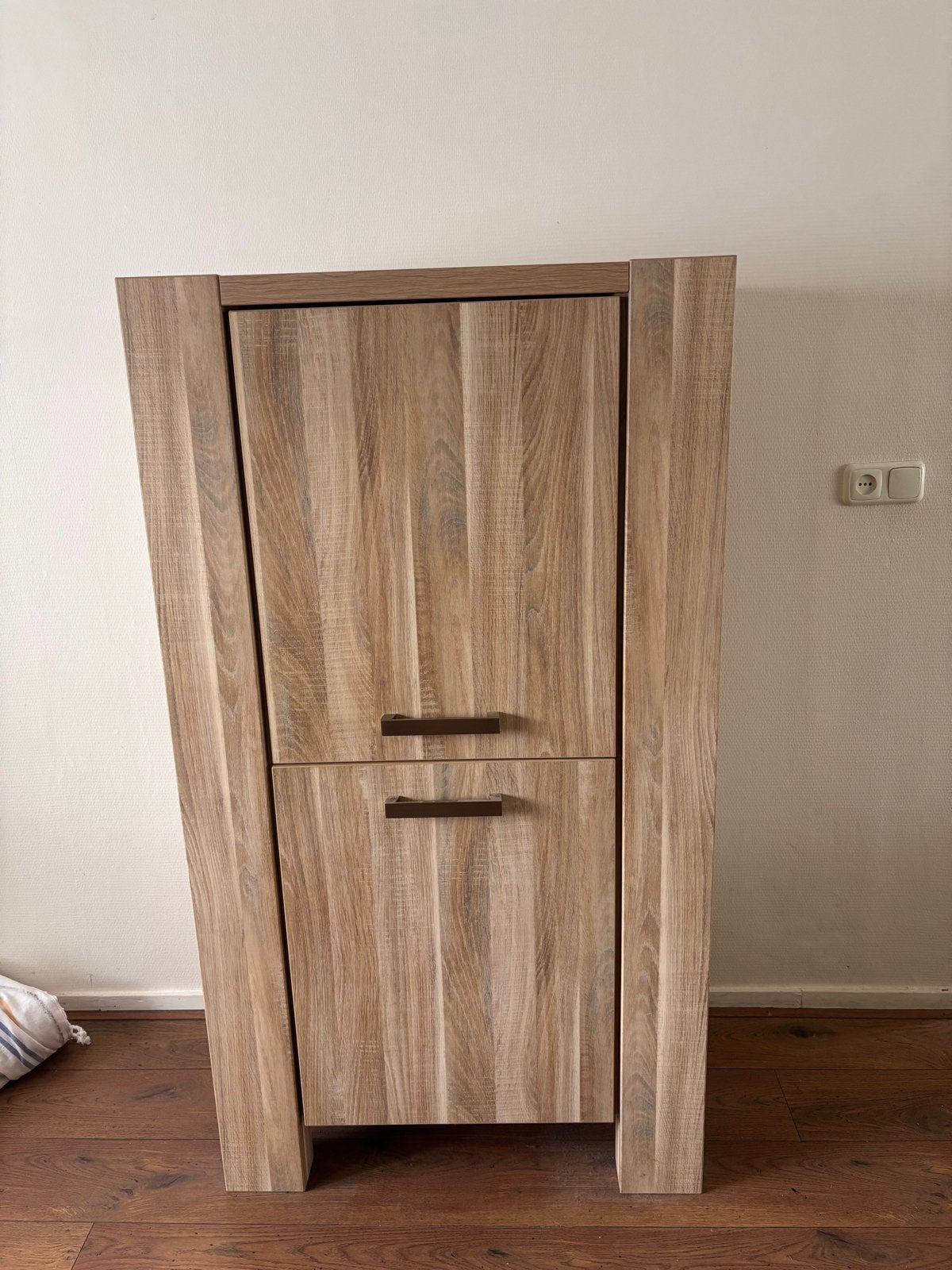 Houten kast met lades - 83x150 cm, Ophalen, Gebruikt
