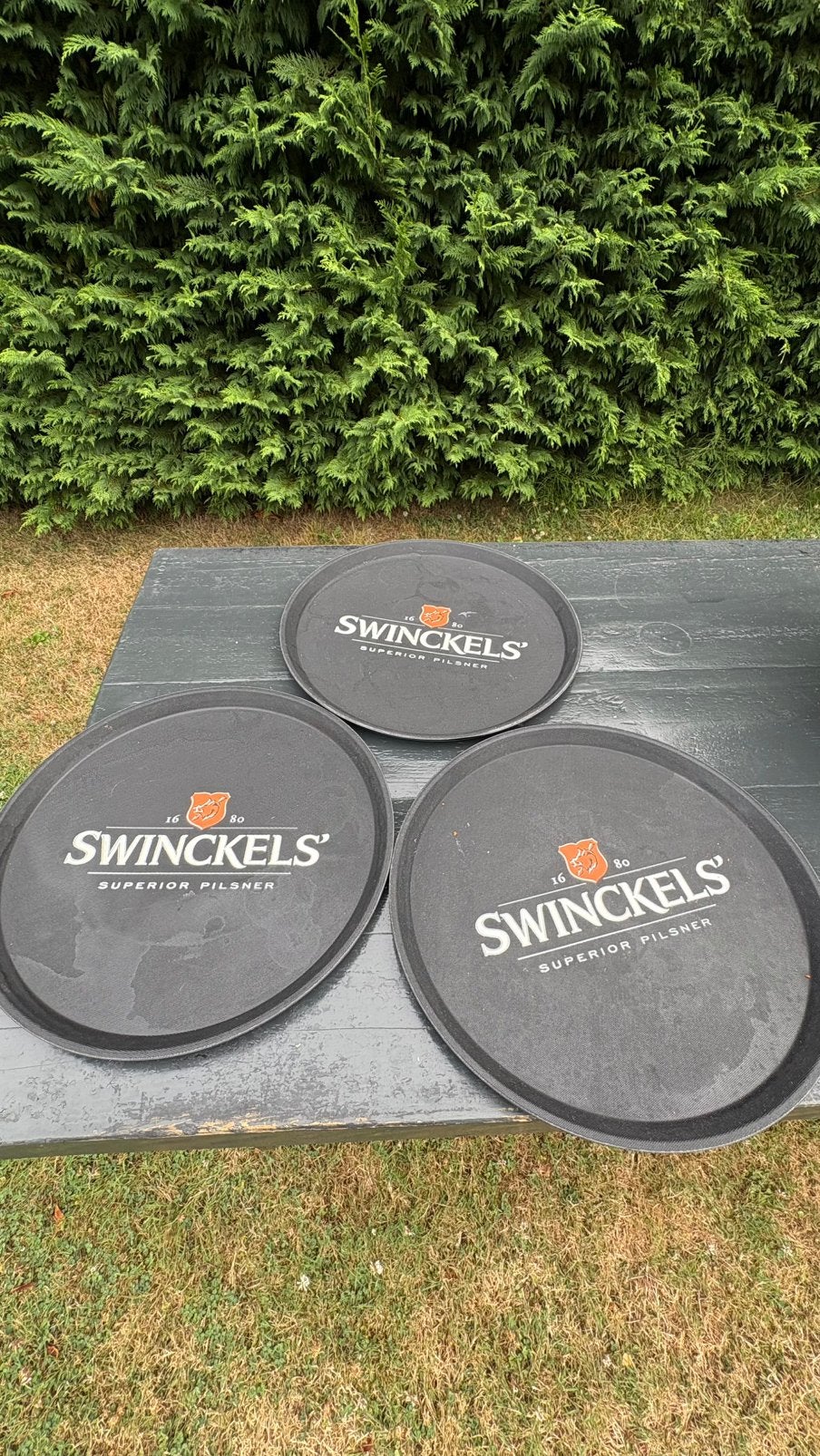 Swinkels dienblad, Ophalen of Verzenden, Gebruikt, Overige typen, Overige merken