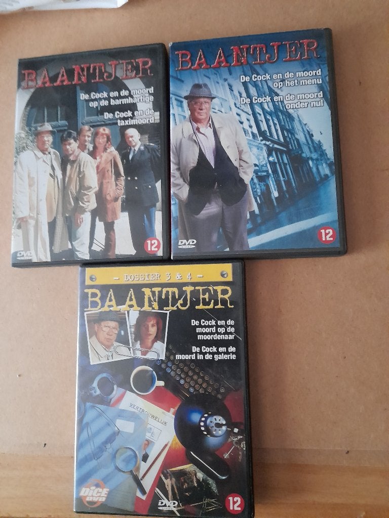 3x Baantjer dos 3 en 4 dos 25 en 26 dos 27 en 28, Alle leeftijden, Ophalen of Verzenden, Zo goed als nieuw, Komedie
