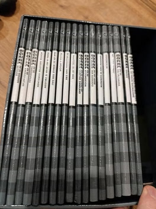 Borre de gestreepte serie Groep 7 - 18 boekjes zgan, Boeken, Ophalen of Verzenden, Gelezen, Fictie algemeen