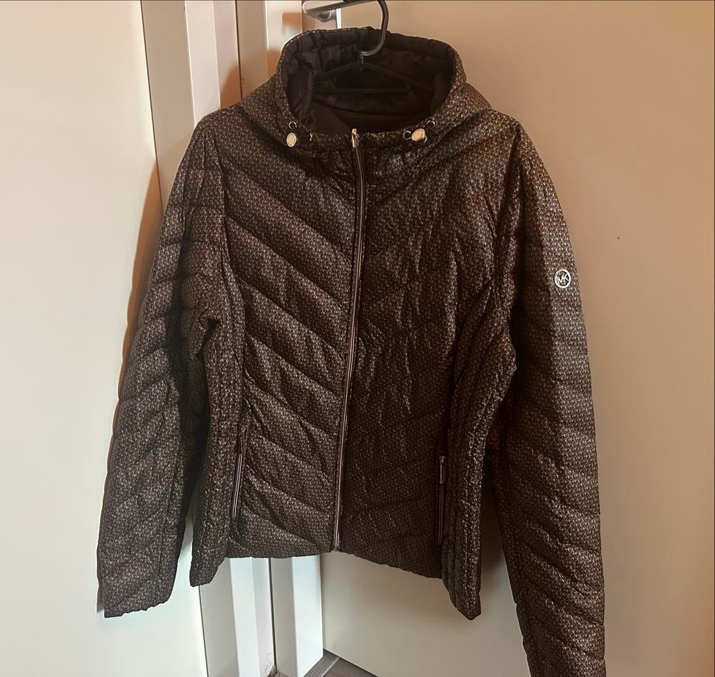 Michael Kors Jas - Maat M, Ophalen of Verzenden, Zo goed als nieuw, Maat 38/40 (M), Bruin