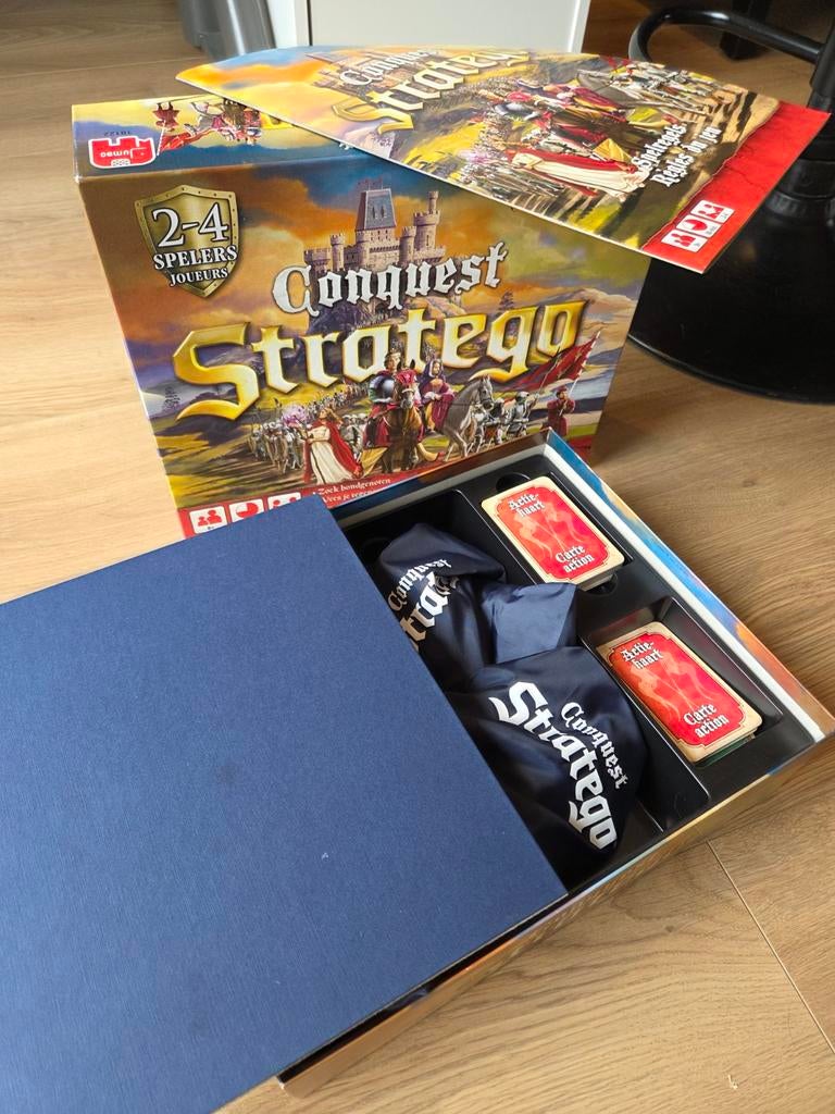 Conquest Stratego - Zo goed als nieuw!, Hobby en Vrije tijd, Drie of vier spelers, Ophalen of Verzenden, Zo goed als nieuw