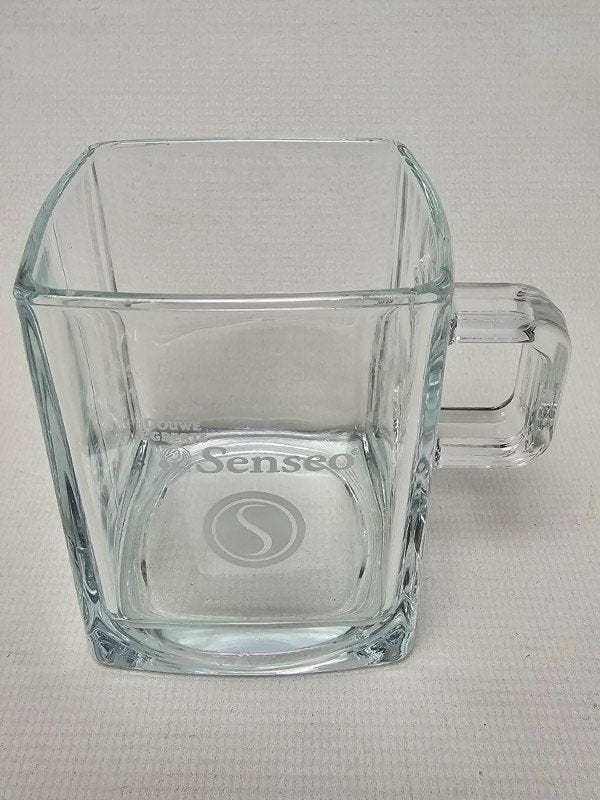 # Senseo Vierkant glas Douwe Egberts Kommetje, Gebruikt, Ophalen of Verzenden, Glas, Overige stijlen