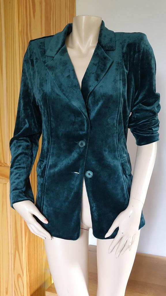 nieuw groen HELENA HART fluweel jasje, Maat 38/40 (M), Verzenden, Nieuw, Helena Hart